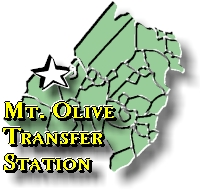 Mt. Olive Transfer Station is located in western Morris County.