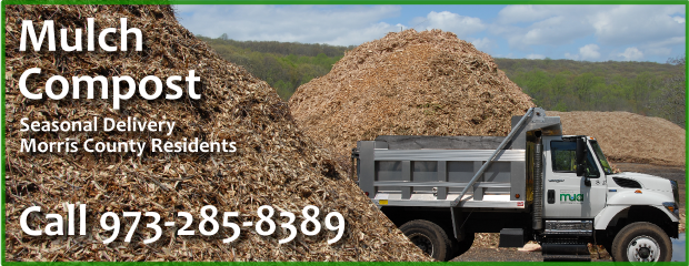image of mulch delivery truck