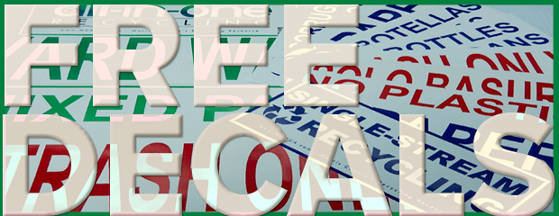 Banner of Free Decals Available