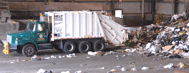 Image of the front of the Parsippany transfer station