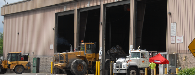 banner of Parsippany Transfer Station Facade