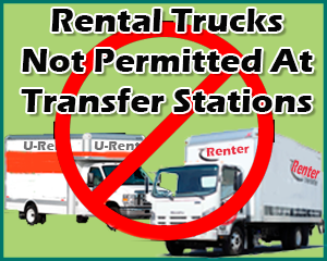 image of Do Not Rent Trucks for Transfer Stations