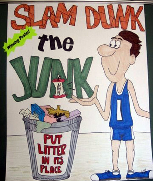 Mcmua Slam Dunk The Junk Poster Contest Winners 2010