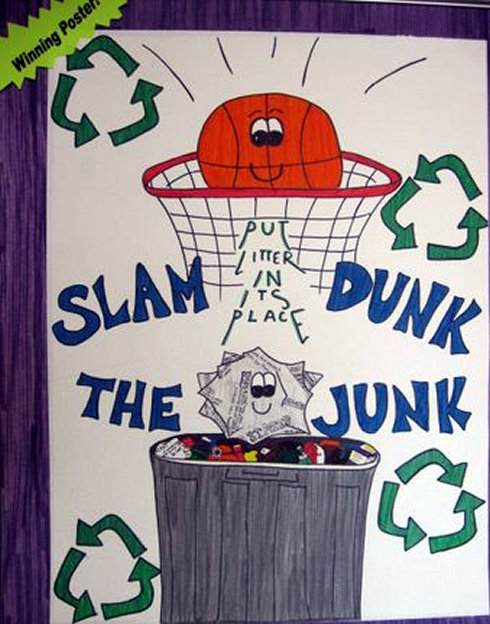 Mcmua Slam Dunk The Junk Poster Contest Winners 2010